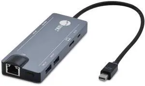 SIIG Mini-DP 4K Video Dock with USB 3.0 LAN Hub