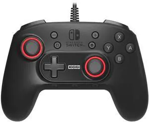 HORI Nintendo Switch HORIPAD Plus+ Wired Controller for first person shooters, battle royales and more - Officially Licensed by Nintendo