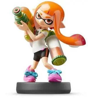 Nintendo Amiibo - Inkling Girl - Super Smash Bros Series