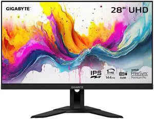 Gigabyte M28U 28 4K UHD Edge LED Gaming LCD Monitor - 16:9 - Black