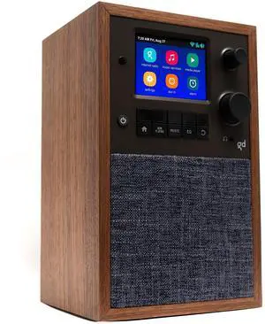 Grace Digital Mondo Elite Alto Smart Internet Radio, Bluetooth, Wi-Fi, 7-Day Alarm  Microphone Free (Walnut)
