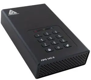 Apricorn 4TB Aegis Desktop Padlock FIPS 140-2 Validated 256-Bit Encrypted Hard Drive (ADT-3PL256F-4000)