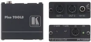 Kramer Electronics PT-102SN 1:2 s-Video Distribution Amplifier