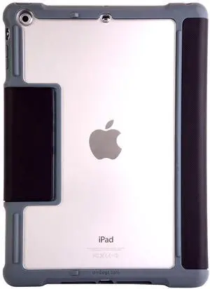 STM Dux, rugged case for Apple iPad 2, 3, 4 - Black (stm-222-066J-01)
