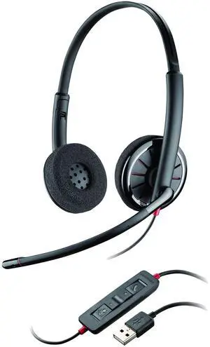 Plantronics 85619-12 Wired Headset, Gray