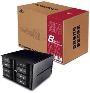 Vantec MRK-M2508T 8x2.5 SAS/SATA SSD/HDD 2 Bay Aluminum Backplane (MRK-M2508T)
