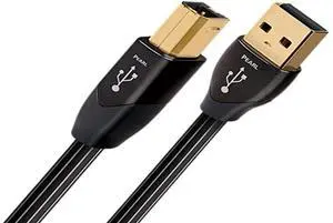 AudioQuest Pearl 1.5 m USB A-B Cable - Black (2.0, Male/Male)