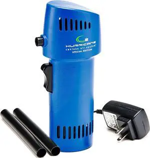 O2 Hurricane Canless Air Duster | Rechargeable Electric Cordless Compressed Air | Electronics & Computer Keyboard Cleaner for Office | Reusable Canned Air Blower | Up to 200 MPH