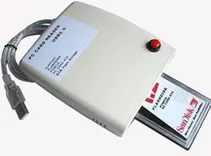 ATA PCMCIA Memory Card Reader Card 68PIN CardBus To USB 2.0 Adapter converter