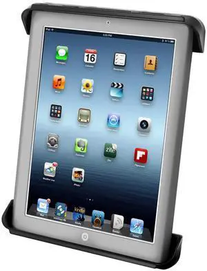 RAM Mounts Tab-Tite Tablet Holder for Apple iPad Gen 1-4 + More RAM-HOL-TAB3U Compatible with RAM B 1" and C 1.5" Size Round Ball Bases