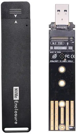 xiwai USB 3.0 to NVME M-Key M.2 NGFF SATA SSD External PCBA Case Conveter Adapter RTL9210B Chipset