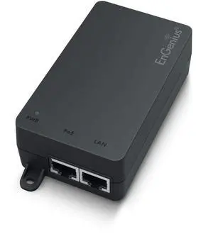 EnGenius EPA5006GR gigabit Proprietary Power-Over-Ethernet Adapter Supports high-Speed Data and up to 32.8 watts of Power to Compatible Network Devices up to 328 feet Away.