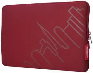 Manhattan Portage MacBook Air Skyline Laptop Sleeve (Red, 11-Inch)