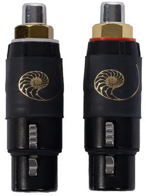 Cardas Audio Female RCA to Female XLR Adapters (FRCA-FXLR) - 2 Pieces (1 Pair)