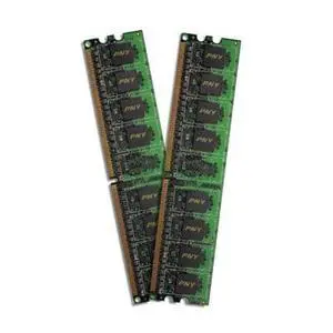 PNY 2GB KIT DDR2 PC5300 667MHZ - - MD2048KD2-667