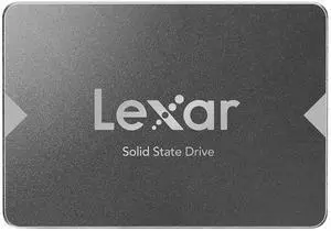 Lexar 512GB NS100 SSD 2.5 Inch SATA III Internal Solid State Drive, Up to 550MB/s Read, Gray (LNS100-512RBNA)
