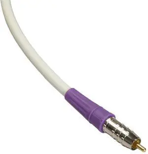 Blue Jeans Cable LC-2 Double-Shielded Low Capacitance Subwoofer Cable (White, 40 Foot)