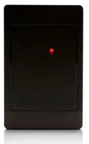HID Global 5395CK100 THINLINEII BLK RDR WIEG Out
