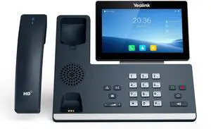 Yealink SIP-T58W Pro IP Phone - Corded/Cordless - Corded/Cordless - Bluetooth, Wi-Fi - Wall Mountable, Desktop - Classic Gray
