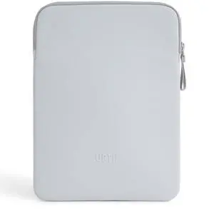 Urth Naos Laptop Sleeve - 13-14 Inch Padded, Water Resistant, Recycled Laptop Case Compatible with MacBook Air/Pro in Ash Grey