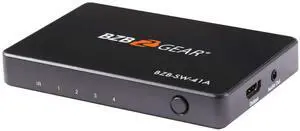 4x1 4K UHD Ultra Slim HDMI Switcher