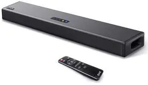 OXS S3 Sound Bars for TV, Home Theater Audio with Dynamic Bass, 3D Surround Sound System TV Sound Bar, TV Speakers, Bluetooth 5.0/Aux/Optical/Coaxial, 80-Watt, 3Eqs, Wall Mountable, Black
