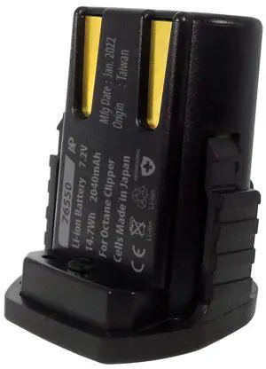 Artisan Power Replacement Battery for Oster Octane & Volt Heavy Duty Cordless Hair Clippers | 2040 mAh | 7.2 Volt | 14.7 Wh | 28% Higher Battery Capacity | Replaces OEM batteries 076550-100 and 076550