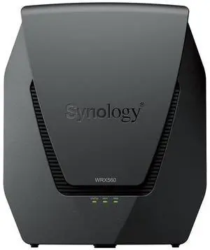 Synology WRX560 - Dual-Band Wi-Fi 6 Router, 2.5Gbps Ethernet, VLAN segmentation, Multiple SSIDs, parental controls, Threat Prevention, VPN (US Version)