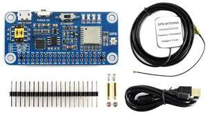 Waveshare L76X Multi-GNSS HAT for Raspberry Pi Jetson Nano Supports Multi-GNSS Systems GPS BDS and QZSS Fast Positioning High Accuracy Low Power Consumption.
