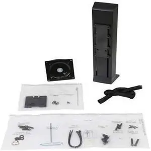 Ergotron  WorkFit Single Monitor Kit, HD  for Monitors Up to 30 inches, 16 to 28 lbs  Add-on for WorkFit-T, WorkFit-TL, WorkFit-TX and WorkFit Corner  Black