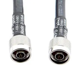 MPD Digital I LMR400 Times Microwave Coaxial Cable I N Male to N Male Connectors I Low Loss RF Coax I Jumper, CB, Ham Radio, Transmitters, Antenna I 15 FT