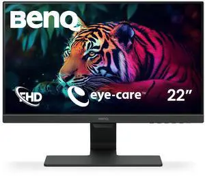 BenQ GW2283 Computer Monitor 22" FHD 1920x1080p | IPS | Eye-Care Tech | Low Blue Light | Anti-Glare | Adaptive Brightness | Tilt Screen | Built-In Speakers | HDMI | VGA,Black