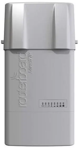 Mikrotik BaseBox 6 RB912UAG-6HPnD-OUT 6GHz Integrated AP/Backbone/CPE, 2xRPSMA connectors, miniPCI-e Slot, Gigabit Ethernet