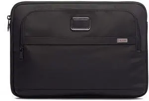 TUMI - Alpha 3 Laptop Cover - Protective Laptop Case for Business & Travel - Durable Computer Sleeve - Fits Up to 15" Laptops - Large - Black