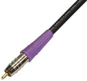 Blue Jeans Cable LC-2 Double-Shielded Low Capacitance Subwoofer Cable, 10 Foot, Black