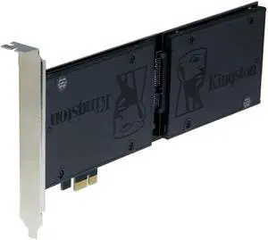 Sedna PCI Express (PCIe) Dual 2.5 Inch SATA III (6G) SSD Adapter - Extended Single Side SSD Version (Built-in Power Circuit, No SATA Power Connector, Ideal for Mac)