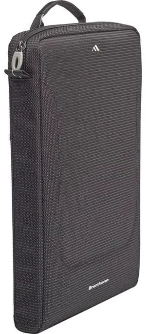 Brenthaven Tred Drop Sleeve with Pouch Fits Up to 11 inch MacBook Laptop Chromebook or Tablet - Durable Fully Padded and Lightweight for Students Professionals Office Business or Personal Use - Black