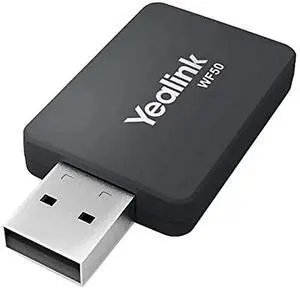 Yealink WF50 Wi-Fi Adapter For IP Phone/USB/External - Black