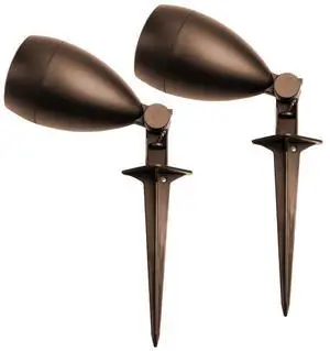 OSD 3" Landscape In Ground 60W Speaker, Outdoor Weather Resistant, LS3 Bronze (Pair)