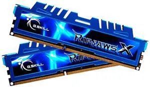 G.SKILL Ripjaws X Series 16GB (2 x 8GB) 240-Pin DDR3 SDRAM DDR3 2400 (PC3 19200) Desktop Memory Model F3-2400C11D-16GXM
