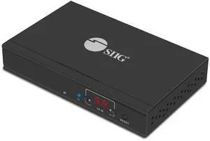 SIIG Transmitter (TX) Box for HDMI IP Extender Over UTP CAT5e/6 - Supports HDbit-T with H.264 Over IP - Expandable up to 256 Units - Matrix Configurable - 18Mbps Network Bandwidth - 120 Meter