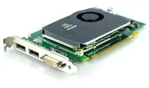 nVidia Quadro FX580 512MB PCI-E 2-Ports DVI video graphics card HP 519295-001