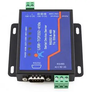 Usr-Tcp232-410S RS232 / RS485 Serial to Ethernet Adapter/IP Device Server Ethernet Converter Support DHCP/DNS (1)