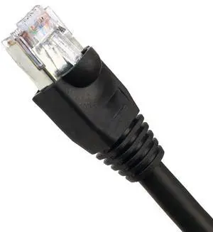 Ultra Spec Cables 200ft Cat6a Outdoor Waterproof Ethernet Cable Direct Burial (750MHz, 10Gb) Shielded (Pure Copper)