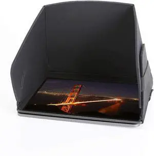 Collapsible Molded iPad Pro 12.9" Sun Shade and Privacy Hood for 3rd, 4th and 5th Generation iPad Pro Case Travel Cover Sun Shield Sun Blocker Sun Guard Sun Protector Made in USA