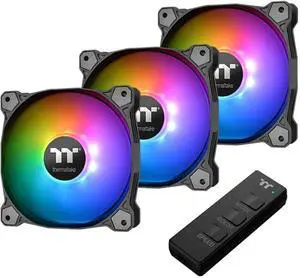 Thermaltake Pure 12 ARGB Sync -3Pack- PC Case Fan 12cm FN1284 CL-F079-PL12SW-A