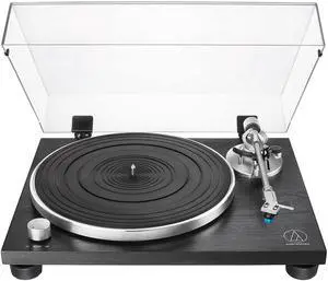 Audio-Technica AT-LPW30BKR Fully Manual Belt-Drive Turntable