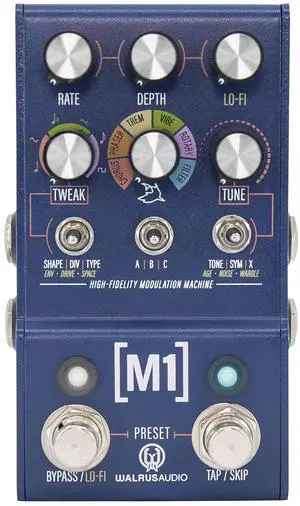 Walrus Audio MAKO Series M1 High Fidelity Modulation Machine