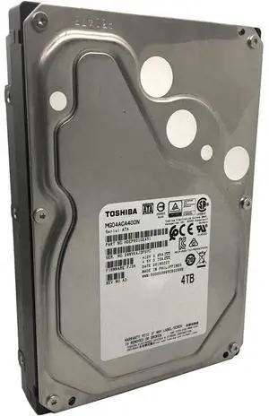 Toshiba 4TB 3.5" SATA 6Gb/s 7200 RPM 128M Enterprise Hard Drive - MG04ACA400N