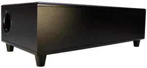 Earthquake Sound CP-8 Couch Potato - 300W Peak Powered 8-Inch Slim Home Theater Subwoofer with Down-Firing Bass Reflex Enclosure Design (Black Laminate, Single)